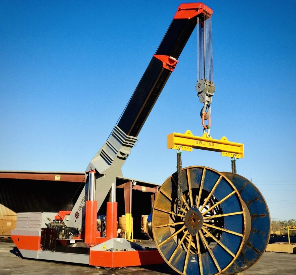 (3) 150 Ton Adjustable Width Spreader Beam Spooltech Engineering