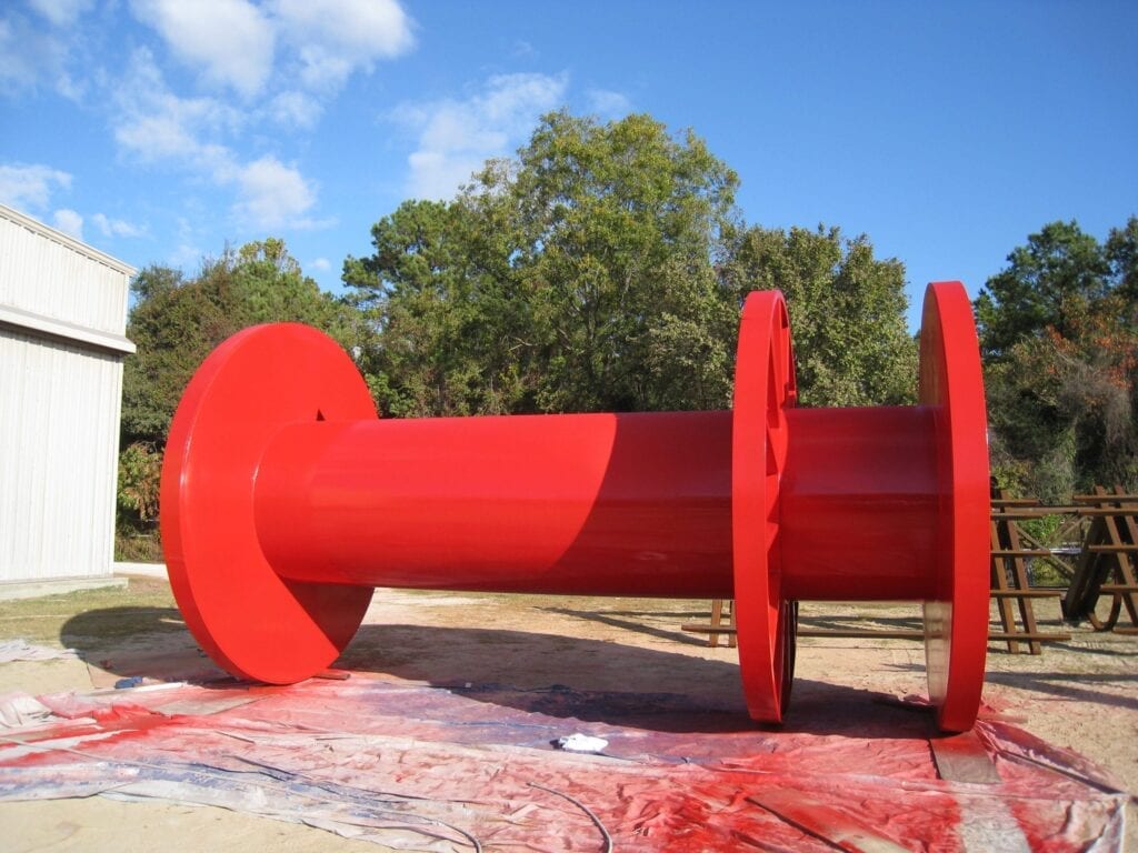 Extra Wide Umbilical Spool Spooltech Spooltech Engineering